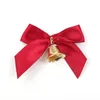 Weihnachtsdekoration Fashion Party Dekoration Mini Handwerk DIY Geschenk Hochzeitsvorräte Weihnachten Ornament Baum hängen Bowknot mit Glocke