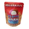 Eiscreme-Kuchen Mylar-Taschen 3,5g Stand-Up-Taschen-Kunststoffpakaging-Tasche Riesige Korrektur Kalifornien 3.5 Gramm Jllxwo