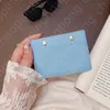 Classic Men Women Mini Small Small Sallet High Quality Credit Card Holder Slim Bank Carte Bank Total 5 Card Slot HELLOSSing Metal Rivets7612833