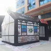 7x5m Fabrika Özel Taşınabilir Bina Şişirilebilir Pub Bar İrlanda Ev Odası Kapalı Çadır Parti Etkinliği İçin Soğuk Kanopi