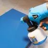 TASP 230V 400W Pistolet électrique HVLP Pulvérisateur de peinture Aérographe Outil de peinture avec contrôle de débit Pulvérisation facile pour la maison 210719