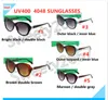 Лучшие солнцезащитные очки Бренд Урожай Мужчины Качество Дизайнер 4048 Рамки Открытый Спорт Солнцезащитные Очки Для Женщин Роскошные Зеркальные Eyeglasses