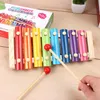 Mini Children Baby 8 keys Wooden Musical Toy Instruments Toy Percussion Instruments Toys For Kids zyy681