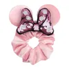 36 color halloween Christmas Cartoon sequined Mouse Ears Headband Big Bow Headbands Headwrap Fabric Elastic Bowknot baby wide6857768