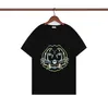 2022 Summer Designer T-shirts Mens Tiger Print Tee Shirts Fashion Short Sleeved Tees Hip Hop Streetwear Clothing 2 Colors273G