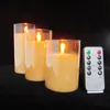 LED Mumlar Işık Tealight Romantik Vintage Mum Lambası Elektronik Adres Alevsiz Cadılar Bayramı Ev Dekorasyon Aksesuarları Uzaktan Kumanda D2.0