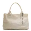 Sacs à provisions Design Sac fourre-tout en toile blanche Sacs à main et sacs à main Mode Femme Épaule Grand Voyage Dames Luxe 220307