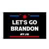 Brandon Banner Flag 90 * 150cm 야외 실내 작은 정원 플래그 - FJB 싱글 스티치 - 폴리 에스터와 황동 그로밋 HH21-727