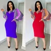 Ethnic Clothing Print Christmas Dress African Dresses For Women Plus Size Dashiki Long Sleeve Party Bazin Africa Clothes