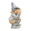 Garden Decorations Display Mold Simulation Funny Gnome Miniature Dwarf Figurine Statue Gardening Decor For Lawn Indoor Or Outdoor