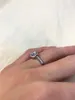 럭셔리 디자이너 쥬얼리 여성 925 스털링 실버 반지 약혼 반지 Bague Dame 브랜드 다이아몬드 anello 선물