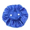 10 pièces soie bonnet de nuit chapeau peut accrocher masque femmes tête couverture sommeil bonnet Satin Bonnet pour beaux cheveux maison nettoyage cheveux fournitures