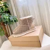 designer Classic mini fashion australia boots Top Quality wgg women fluff yeah platform womens boot girls lady bow winter snow Ankle australian Sunflower X8og#