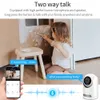 Tuya Smart Life 1080P Wifi IP-Kamera 2MP Wireless Home Security-Überwachung Zwei-Wege-Audio-Baby-Monitor Auto-Tracking