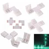 شرائح LED موصل 2835 3528 RGB Strip Lagged على شكل حرف 4 ملم إلى 4 موصلات زاوية يمين زاوية سريعة