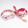 Collier de chien fille rose noeud papillon avec boucle en métal grands et petits accessoires pour animaux de compagnie DogCat Y200515