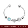 open heart bracelet