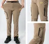 Styles printemps été séchage rapide hommes Cargo pantalon amovible respirant pantalon hommes en plein air randonnée Trekking tactique pantalon hommes Trouse