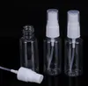 Dispositivo a spruzzo spray trasparente da 30 ml 1 oz bottiglie a nebbia riccattabile portatili per la pulizia e viaggi SN5495