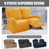 1 2-zits fluwelen fauteuil Cover Stretch Lounger Sofa Stoel Slipcovers voor Woonkamer Couch Covers Meubelbeschermer Elastische 211116