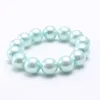 16 styles kids Jewelry Bracelet Soild Color ABS Pearl Charming bracelets Cute Design Princess for girl gift M3711
