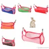 Summer Outdoor Two Size Squirrel Small Mesh Hammock Cute Pet Square Home Breathable Mesh Hammocks 6 Colors Squirrel Hammock XDH1062-2 T03