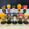 1pc casuale 1pcs anime jojo bizarre avventura figura kujo jotaro figurina josuke kakyoin action figure modello giocattolo ha inviato casualmente C04270611