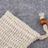 Wash face bubble net bag cotton and linen soap cleaning rub machine bath ball wipe Bathroom Accessories