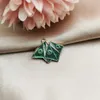 10st Classical Child Toy Enamel Charms Pendants Metal Origami Båtfläkt Flytande DIY Armband Örhängen för Smycken Tillbehör