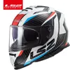 Oryginalny kask motocyklowy LS2 FF800 LS2 Burza Pełna kask Kaciga Casco Moto Capacete z mgłowym systemem