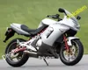 Moto Shell Verkleidung ER6F Für Kawasaki ER-6F Ninja 650R ER 6F Sport Silber Motorrad Verkleidungen 06 07 08 2006 2007 2008 (Spritzguss)