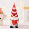 FedEx Party Gunst Leuke Gnome Pluche Doll Faceless Poquets met Hooded Thuis Tafel Gnomes Decor voor Kerst Party Gunst