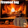 Storage Bags Large Canvas Log Tote Bag Carrier Indoor Fireplace Firewood Totes Holders Fire Wood Carriers Carrying Outdoor Waxed Durable