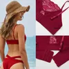 Lace Bra Set Women Underwear Lingerie Bralette Tank Top + Pantys Female Brassiere Suit Intimates Push Up Sexy Crop Top