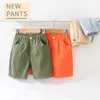 Summer England 2 3 4 5 6 7 8 9 10 Years Toddler Infant Cotton Sports Solid Color Handsome Kids Baby Boy Shorts 210723