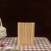 Cajas de jabón de madera natural Baño Jabones simples Soporte de placa Forma de balsa Conveniente hogar 4 3tr Q2