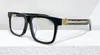 새로운 빈티지 안경 정사각형 프레임 디자인 Chr 안경 처방 증기 펑크 스타일 남성 투명 렌즈 명확한 보호 안경