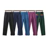 23SS Mens T Shirt Pantolon İlkbahar Yeni Moda Erkekler Pantolon Sayacı İş Gündelik İnce Fit Takım Pantolon Kafes Mektup Desen Pantolon