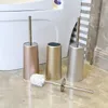 rose gold toilet brush