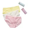 6 Pièce/lot Couleurs Bonbons Filles Culottes En Coton Doux Jeune Fille Slips pour Adolescents Sous-Vêtements Pour Enfants Pantalons Caleçons