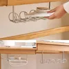 Hooks Rails Under Desk Management Tray Table Bottom Power Cable Organizer Plug Storage Basket Shelf Wire Strong Holder Socket HA280V