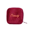 Girl Mini Coin Purse Portable Small Cosmetic Travel Packing Bag Fashion Storage Bags Solid Colors Preppy Style 836 B3