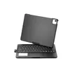 För iPad Air4 10.9 "/ 11" Färgglada bakgrundsbelyst 360 graders swivels touch version Wireless Keyboard Case