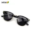 Solglasögon Jackjad 2021 Vintage Classic Half Frame Round Style Henry T Metal Fashion Brand Design Sun Glasses 80159321917