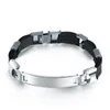 steel rubber bracelet