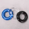 NXY Cockrings 3pcs / Pack Silicone Retard Temps Pénis Anneau Anneaux Produits Pour Adultes Mâle Sex Toy Flexible Séjour Donuts Fête Cadeau 0215