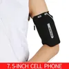 Buitenzakken Sport Running Running Mobile Phone Arm Bag Universal Elastic Arms Set Body Sheeves Reflective Pols