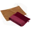 Velvet 16x23cm/62"x9" Christmas Birthday Party Wedding Gift s for Jewelry Packaging Pouch Cotton Bag Makeup Organizer