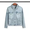 Fashion Mens palm Denim Jacket Famous Men Women palmss Coat Quality Casual bear designer Coats Black Blue PA Mans Jackets Stylist angles Outwear Asian size S-XL