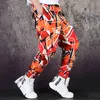 Pantaloni da uomo Pantaloni cargo maschili Pantaloni da jogging Pantaloni sportivi da uomo Modello di moda Stampa Streetwear Hip Hop Allentato Casual Harem